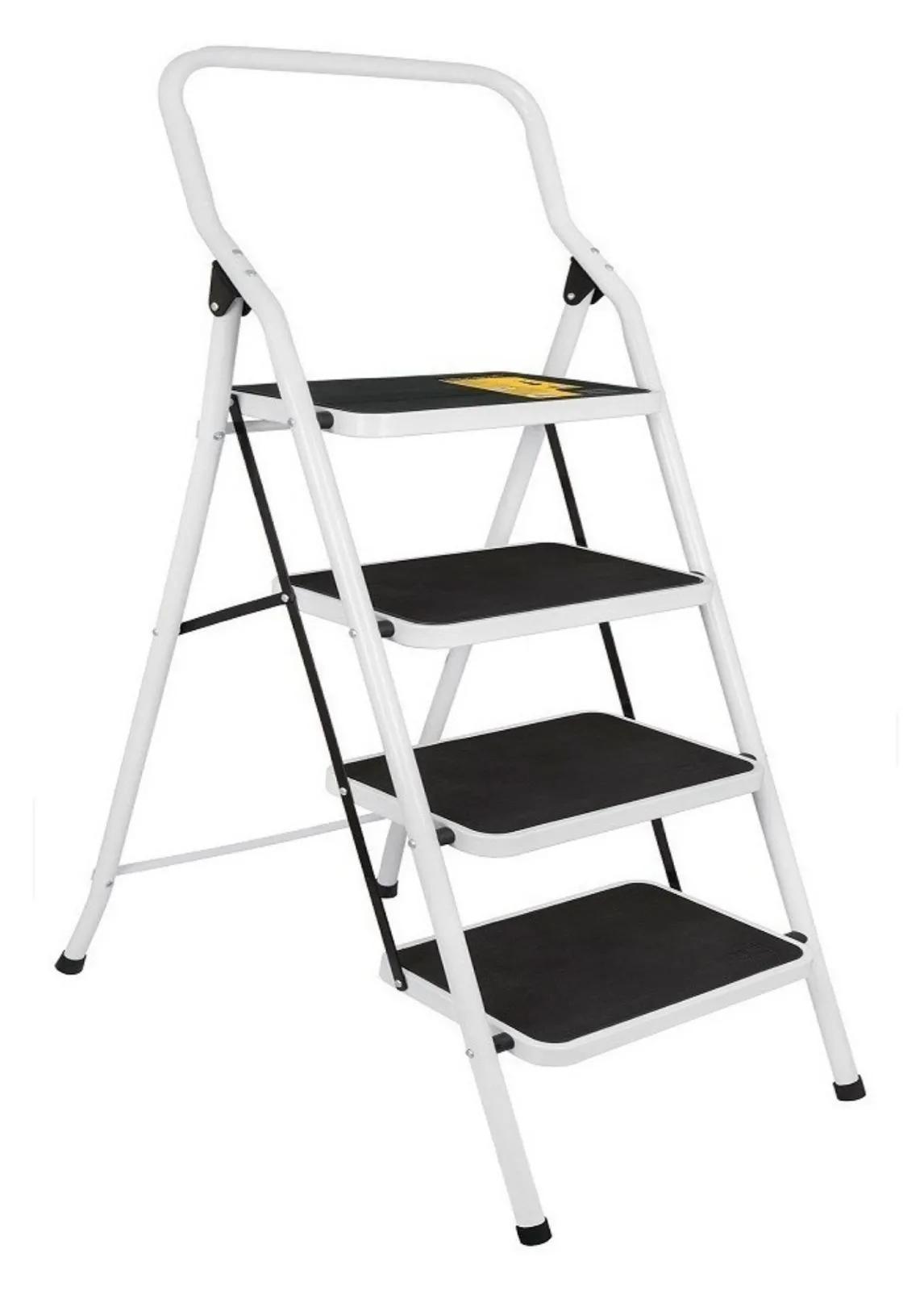 Escalera Plegable 4 Paso En Acero Capacidad 150 Kg Pretul