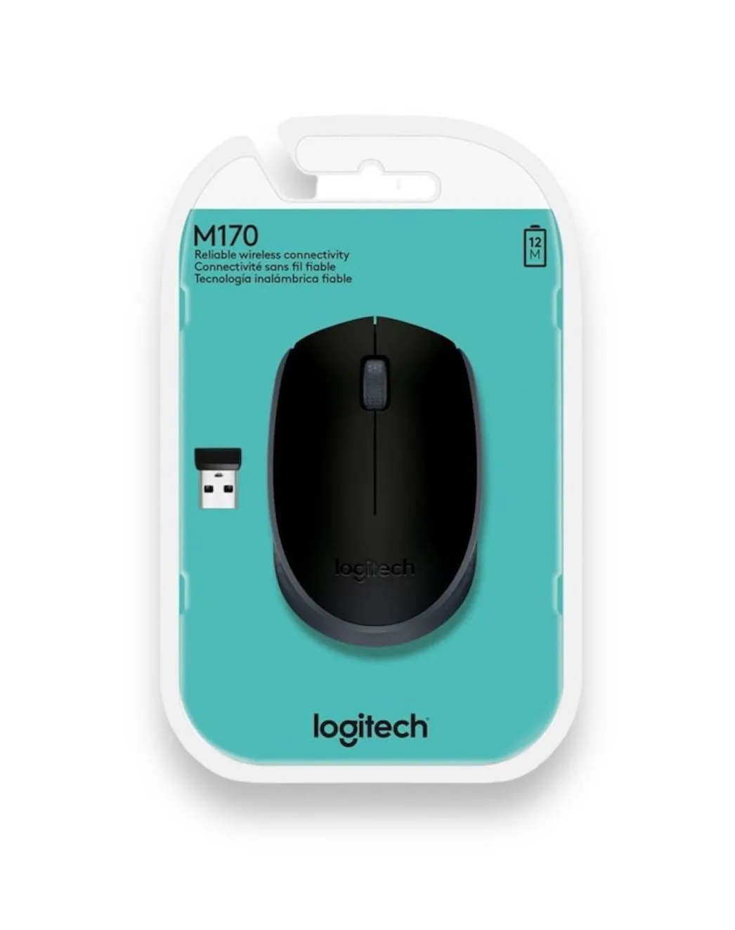 Mouse Optico Inalámbrico Logitech M170