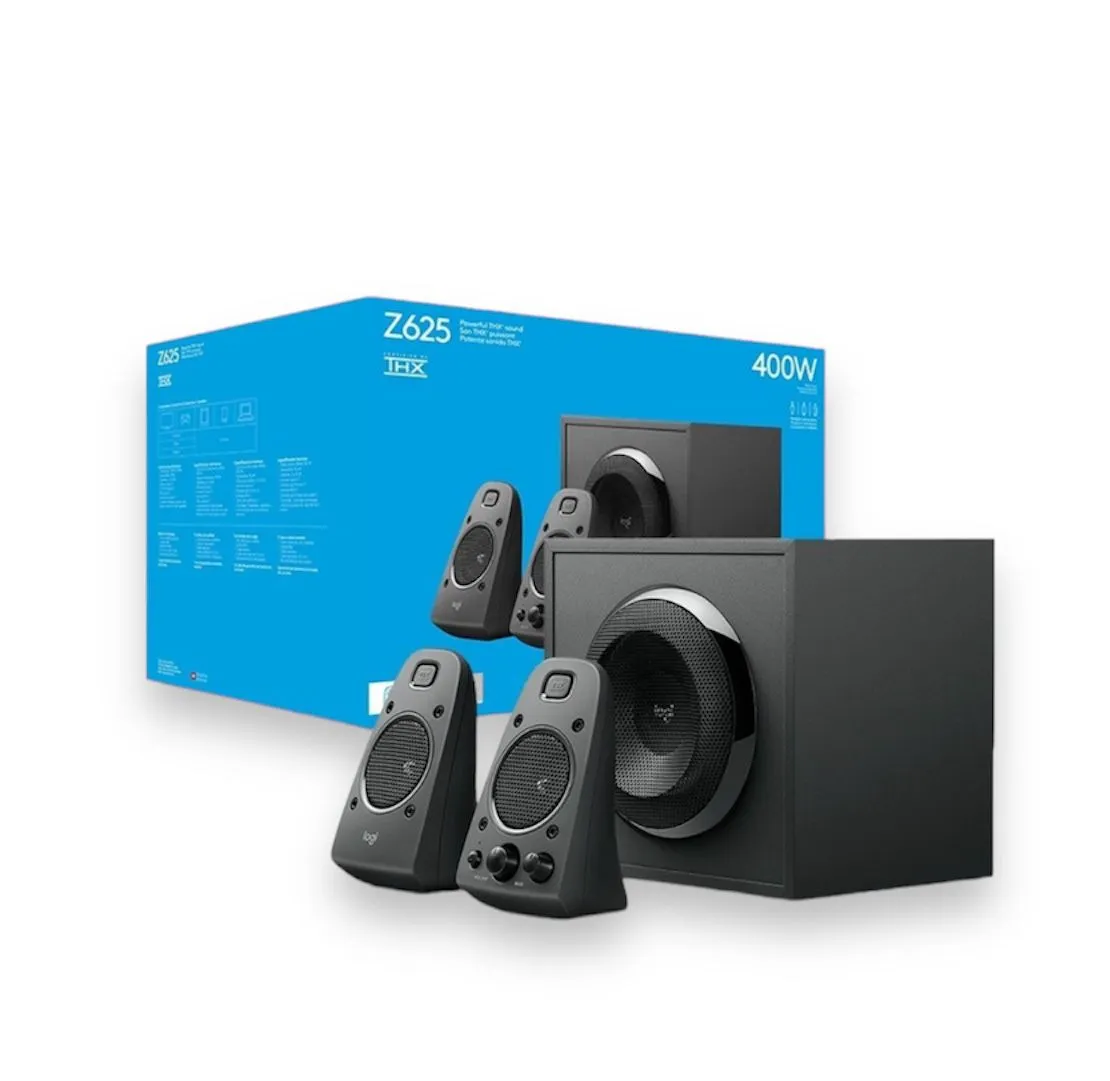  Altavoces Subwoofer Logitech Z625 Entrada Óptica 400w