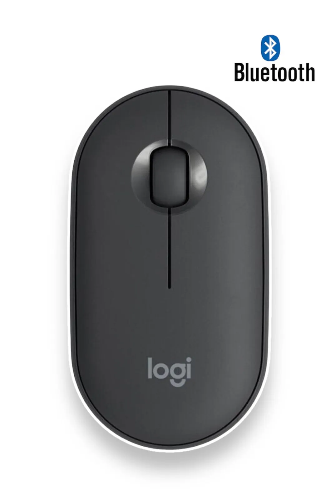 Mouse Pebble Logitech M350-2 Grafito Tegnologia Bluetooth