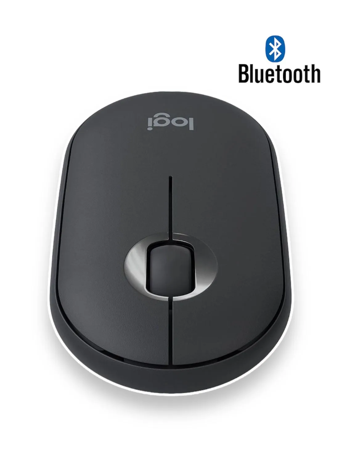 Mouse Pebble Logitech M350-2 Grafito Tegnologia Bluetooth