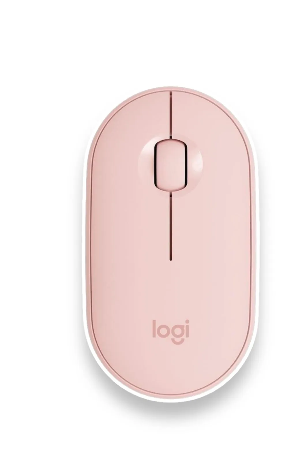 Mouse Logitech Pebble M350 Rosa Tecnología Bluetooth