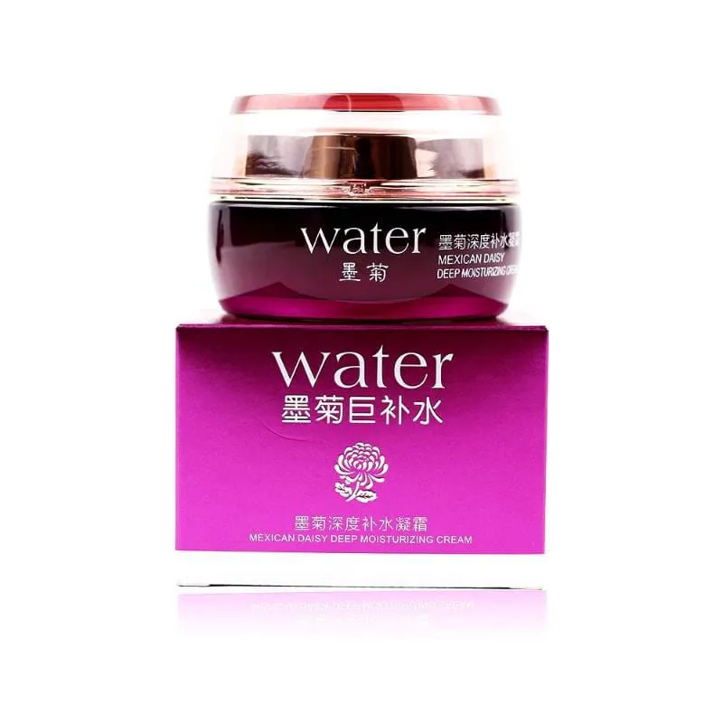 Crema Facial Hidratante Aclarante Blanqueadora y Antiedad Water Bioaqua (50 gr)