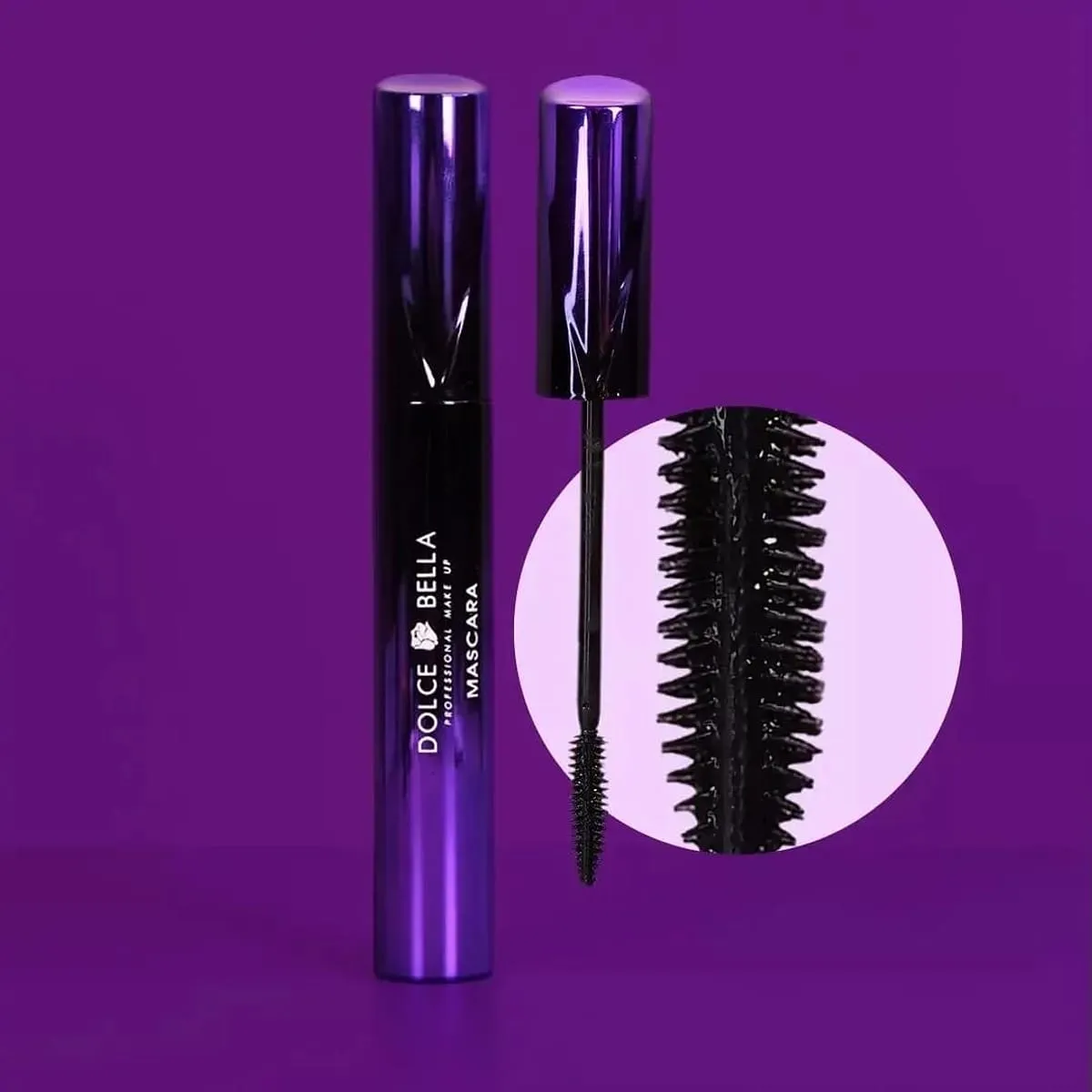 Pestañina CEPILLO SILICONA Dolce Bella Mascara