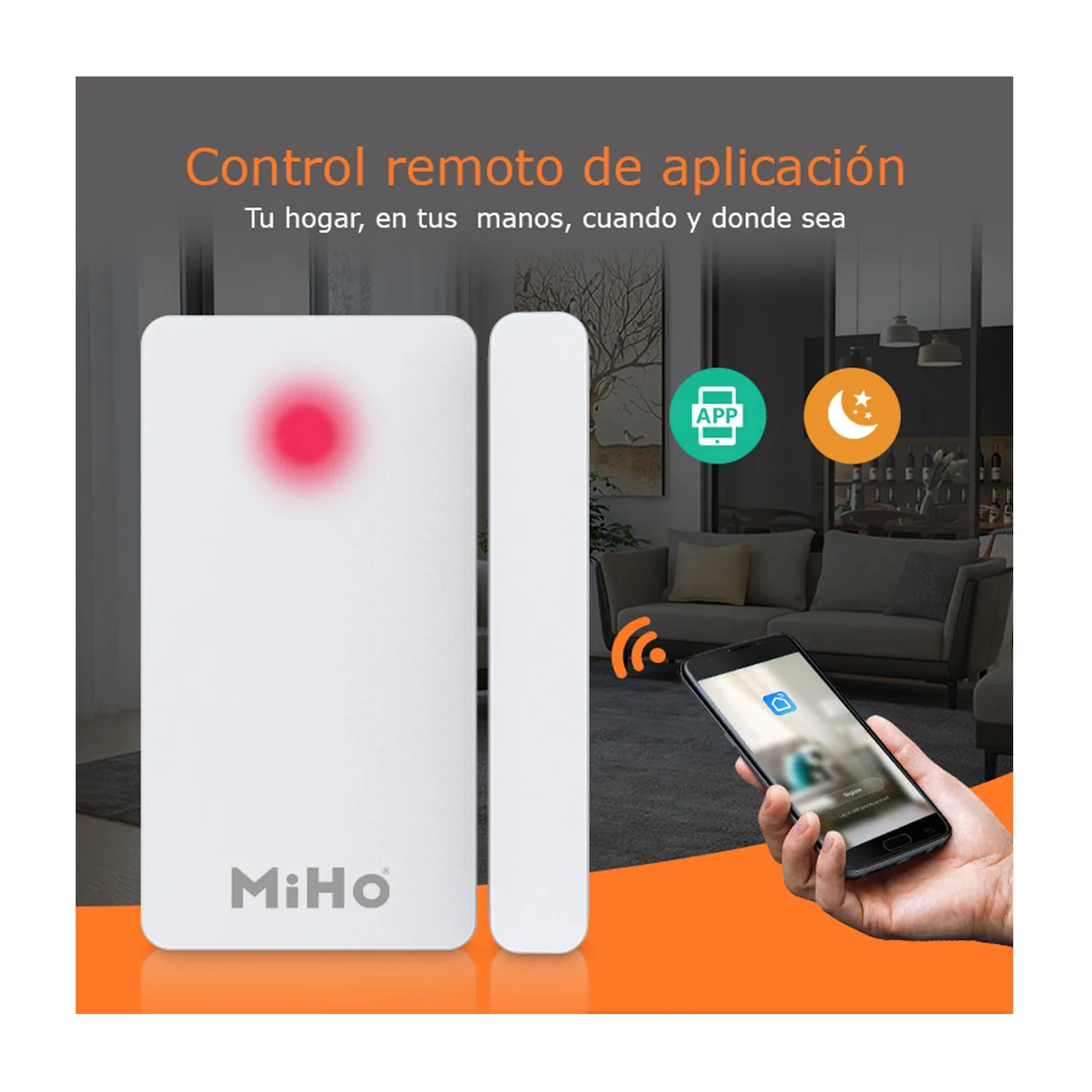 Sensor Inteligente De Apertura y Cierre MiHo