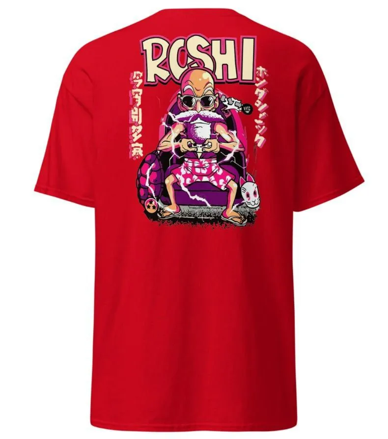 Camiseta Maestro Roshi Rojo