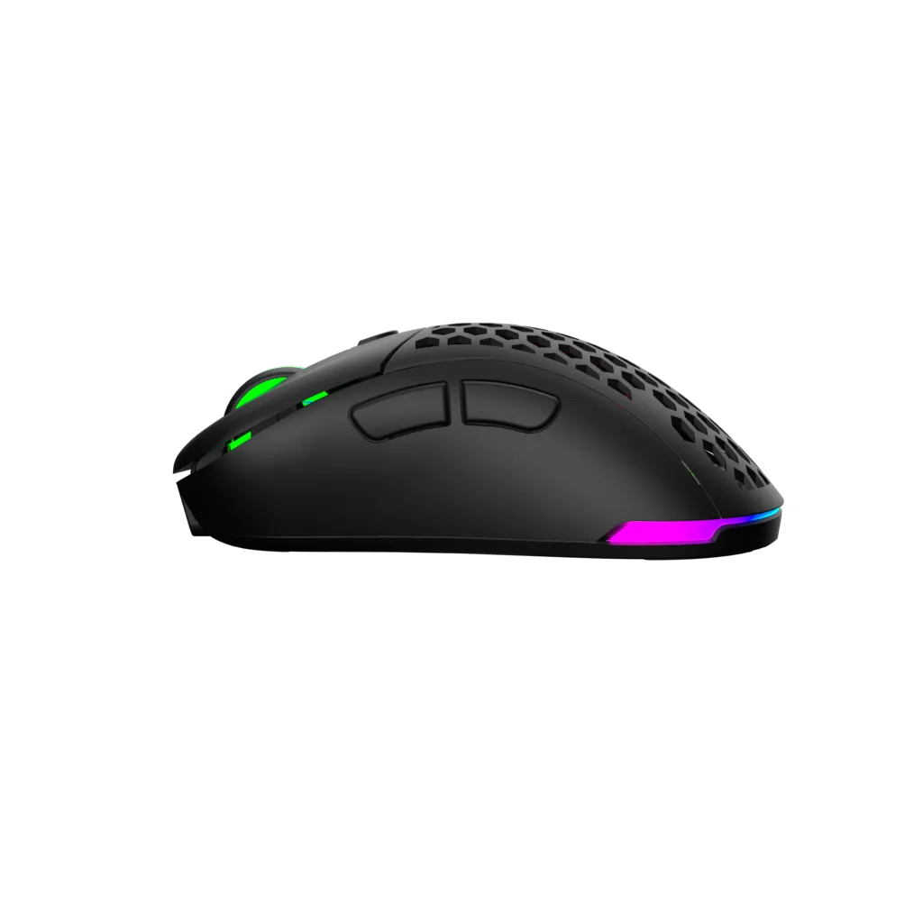 Mouse Gamer Inalambrico Vsg Aquila Fly Negro Matte Wm551