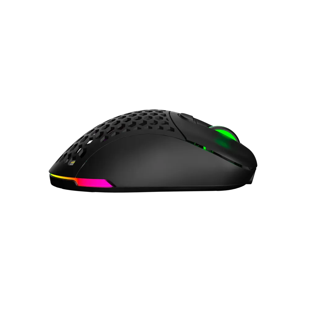 Mouse Gamer Inalambrico Vsg Aquila Fly Negro Matte Wm551