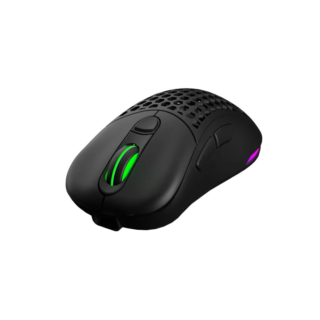 Mouse Gamer Inalambrico Vsg Aquila Fly Negro Matte Wm551