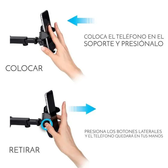 Soporte Para Smartphone Steren De Brazo Extendible Pod-274