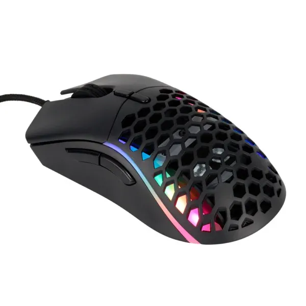 Mouse Gamer Usb Con Peso Rgb T60