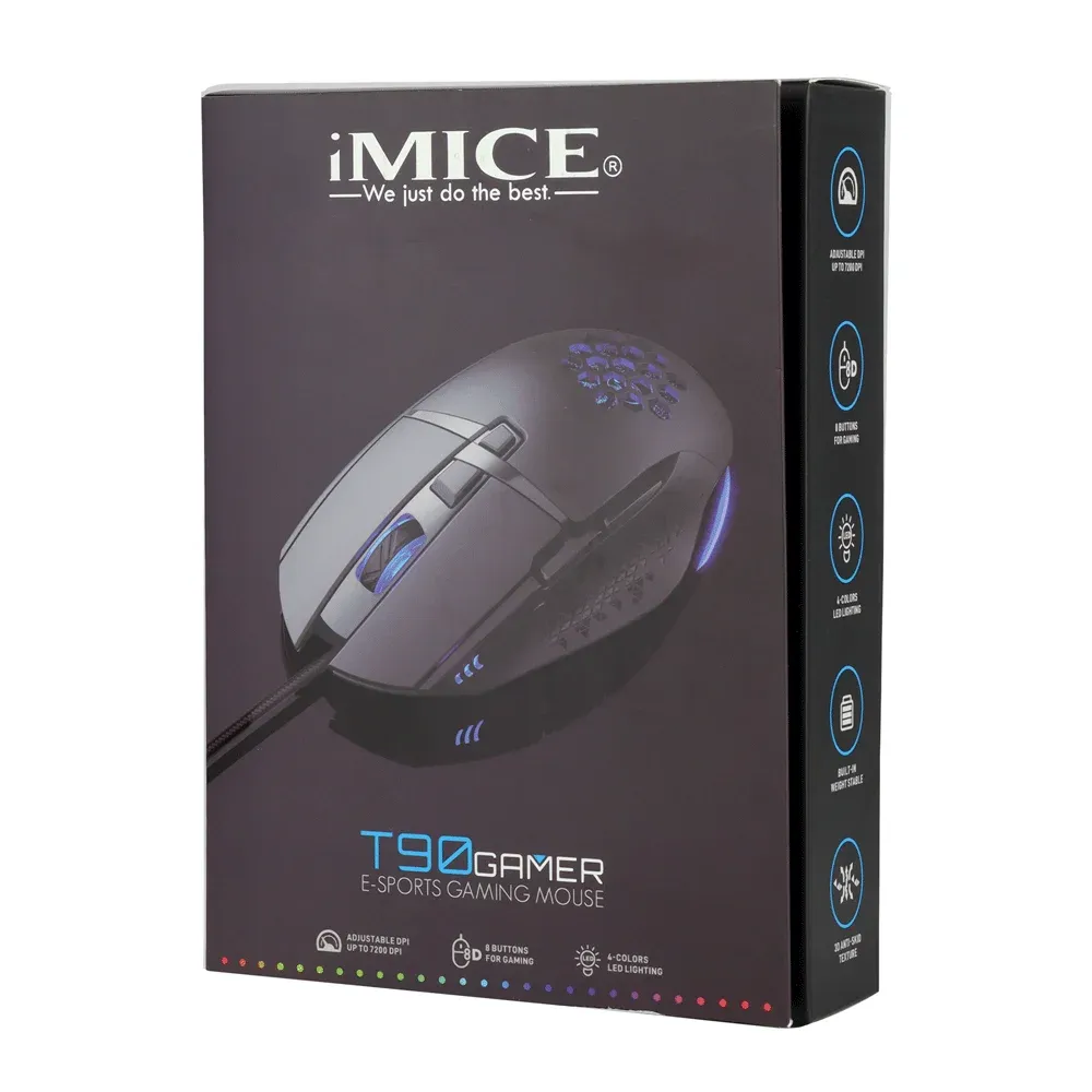 Mouse Gamer 8d Retro T90