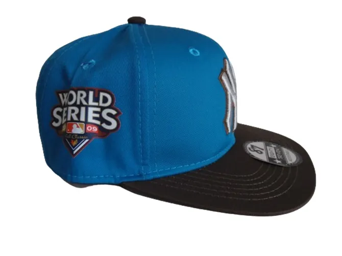 Gorra Urbana Beisbol New York Yankees para Hombre CALZADO GUERREROS GR-014 Azul x Café