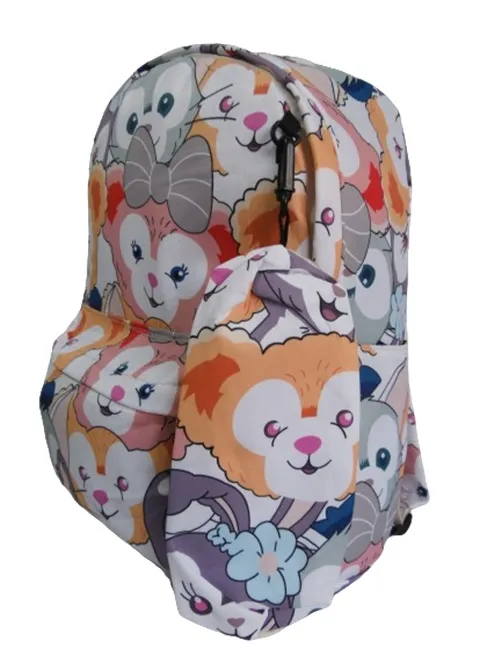 Morral Fashion Para Mujer CALZADO GUERREROS LG-01 GATOS y OSOS Multicolor