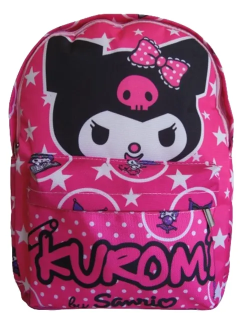 Morral Escolar Sublimado en KIT CALZADO GUERREROS LG-028 Kuromi