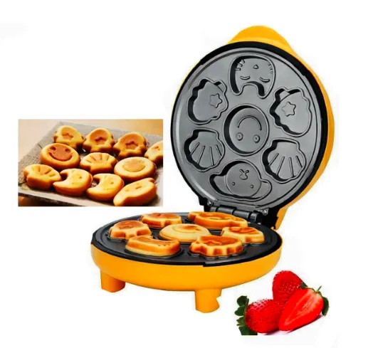 Maquina Para Pancakes, Galletas, Waflles o Masitas De Figuras Infantiles Wafler