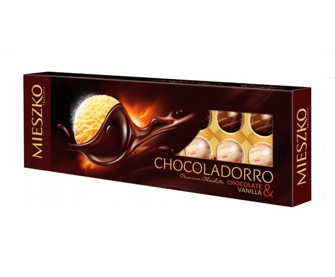 chocolates Mieszko Chocoladorro Cocolate vainilla 