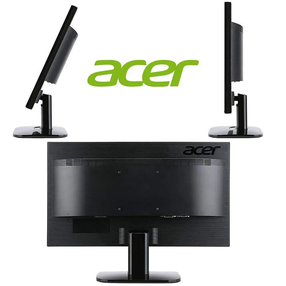 Monitor Acer 22", Vga, Hdmi, Full Hd,Negro 