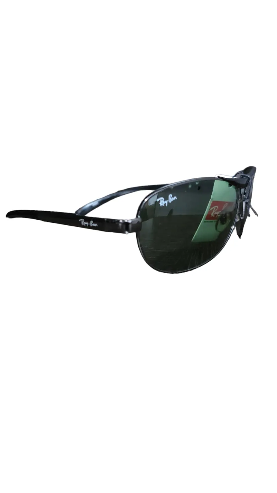 Gafas Deportivas De Sol Polarizadas Filtro UV400 Marco Resistente Con Lentes Verdes protección UV 