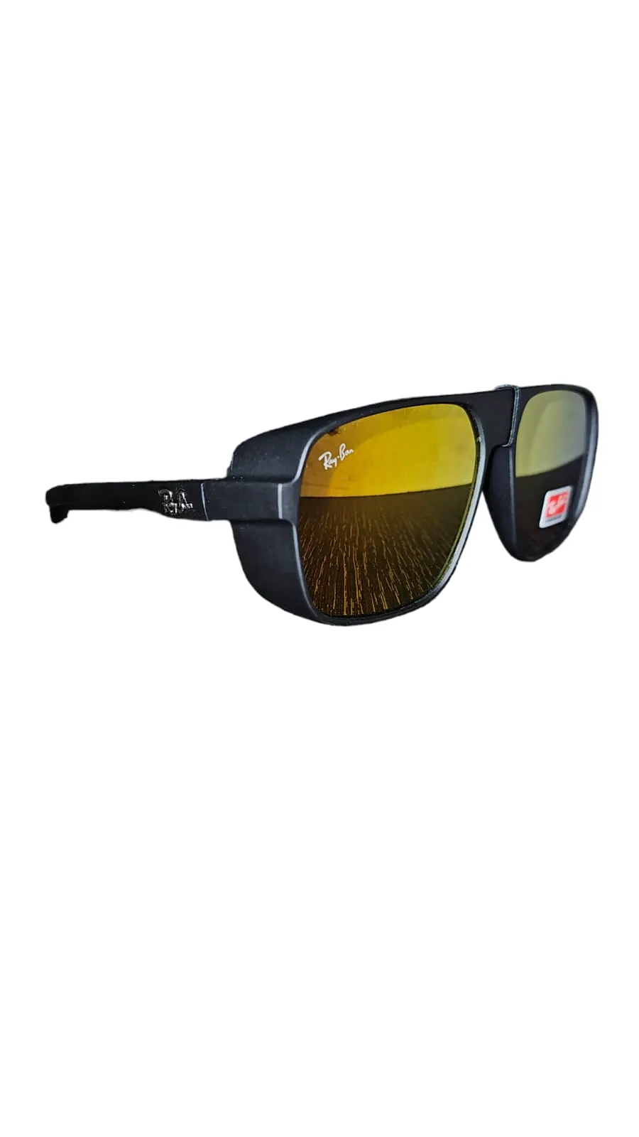 Gafas Deportivas De Sol Polarizadas Color Amarillo Filtro UV400 Marco Resistente Con protección UV 
