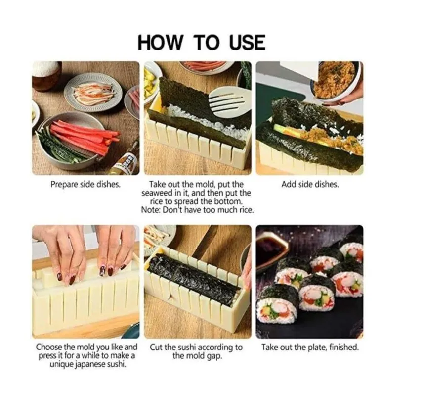 Molde Multifuncional Para Hacer Sushi