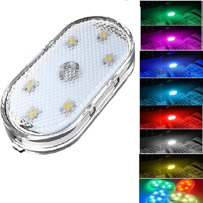 Luz Led Tactil Adhesiva Multicolor Con Control Inalambrico