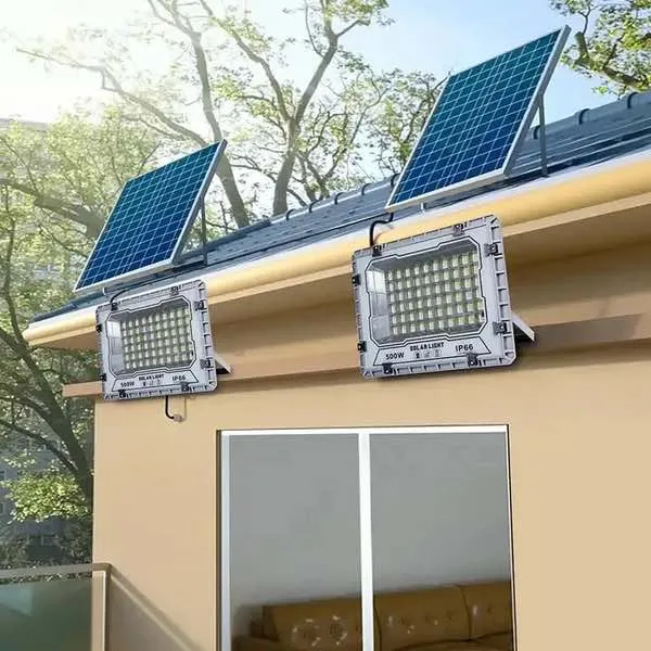 Reflector Solar Resistente A Agua Sensor Movimiento 500w
