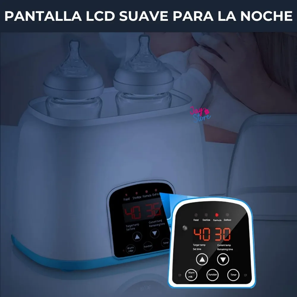 Esterilizador Eléctrico Para Teteros Vapor Calentador Leche