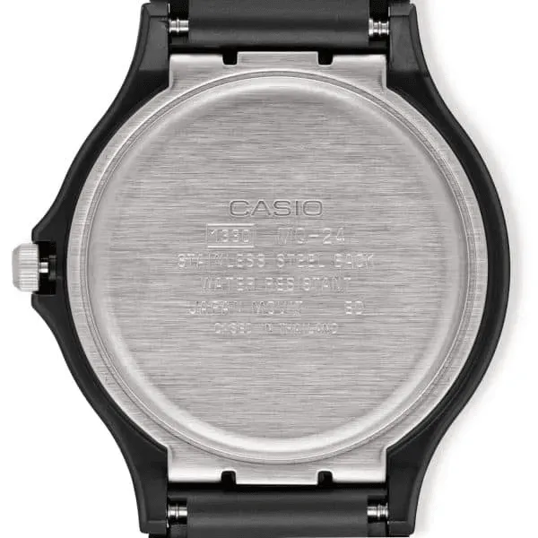 Reloj Casio Dama MQ-24-1ELDF Resina Negro 