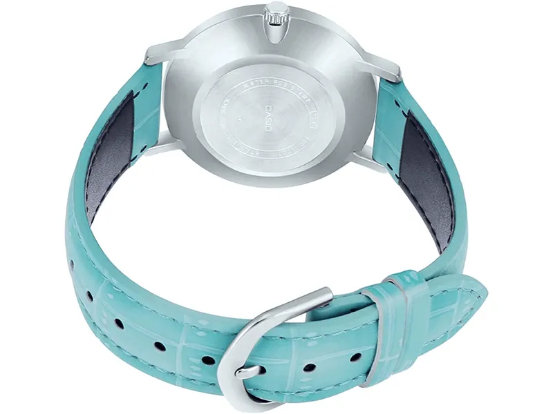 Reloj Casio Dama Cuero Azul LTP-VT01L-7B3UDF Mujer
