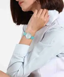 Reloj Casio Dama Cuero Azul LTP-VT01L-7B3UDF Mujer