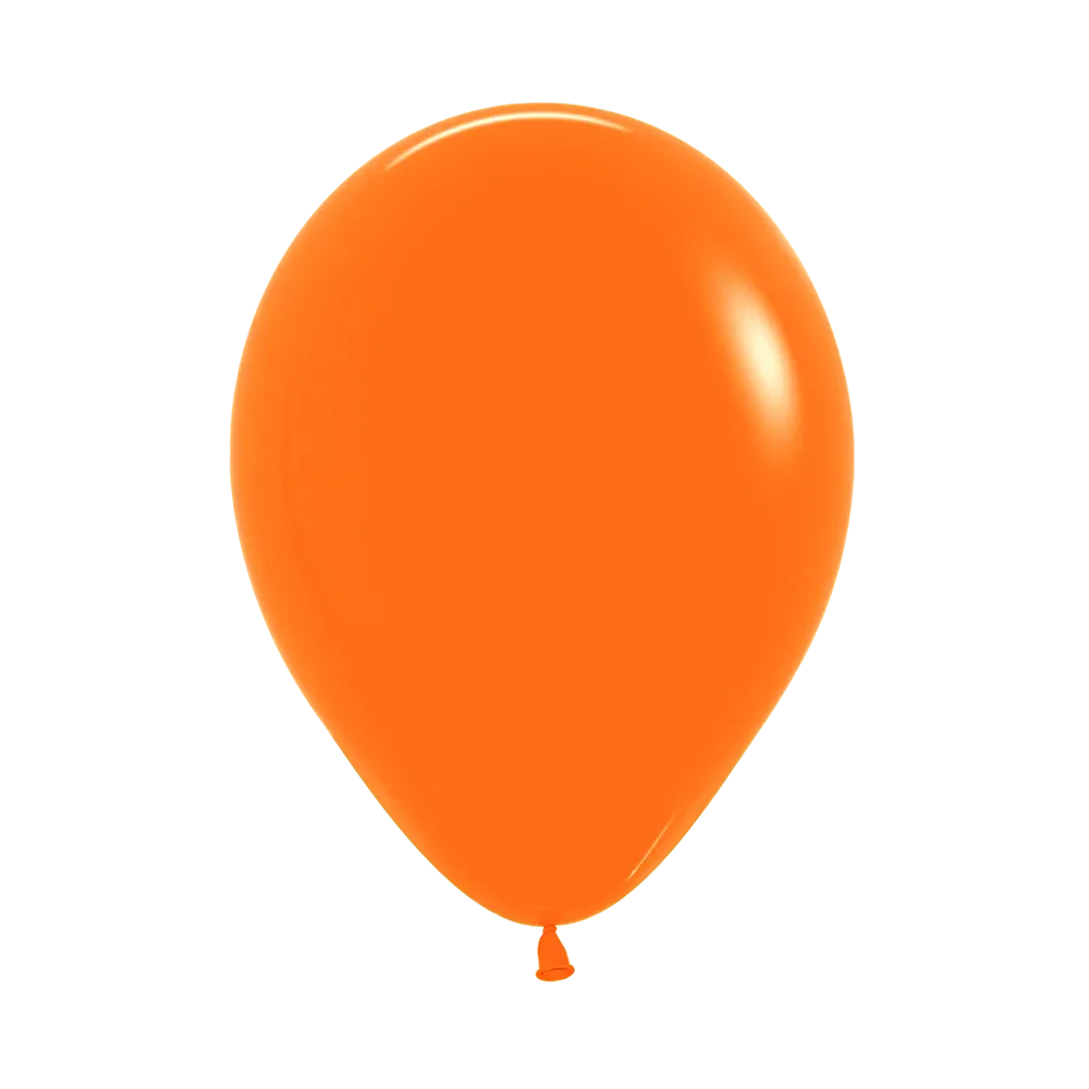 Globo Latex Redondo fashion R-9 Naranja * 50und Sempertex