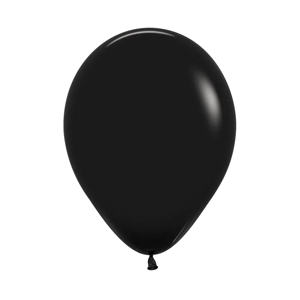 Globo Latex Redondo fashion R-9 Negro * 50und Sempertex