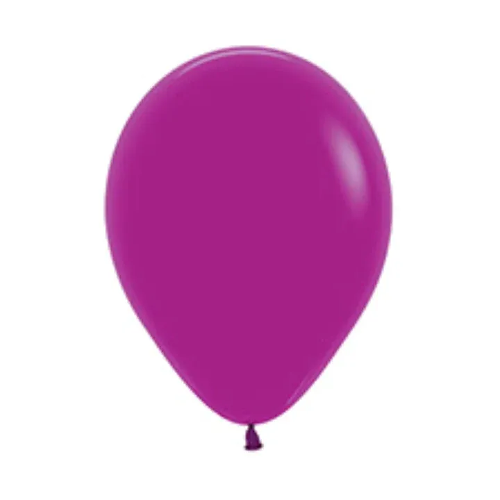 Globo Latex Redondo fashion R-9 Orquidea Morada * 50und Sempertex