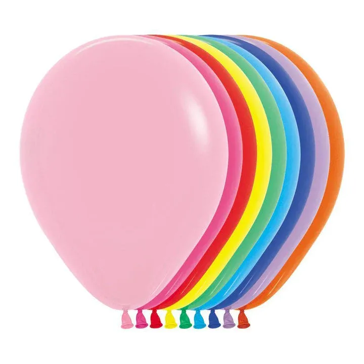 Globo Latex Redondo fashion R-9 Surtido * 50und Sempertex