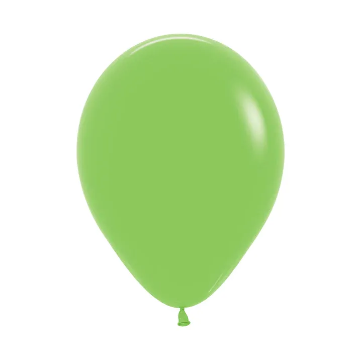 Globo Latex Redondo fashion R-9 Verde Lima * 50und Sempertex