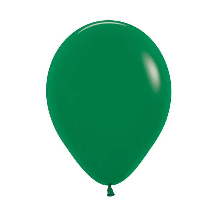 Globo Latex Redondo fashion R-9 Verde Selva * 50und Sempertex