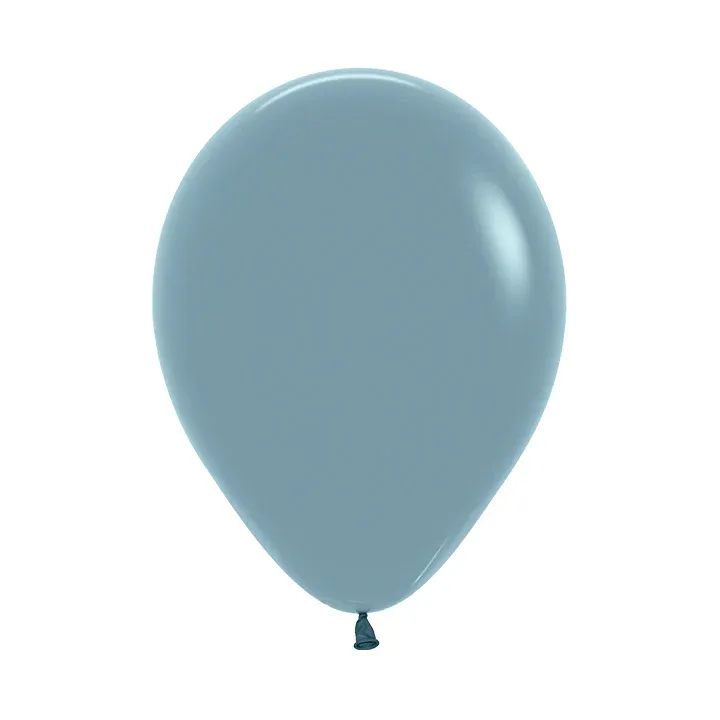 Globo Latex Redondo Pastel Dusk Azul R-9 * 50und Sempertex