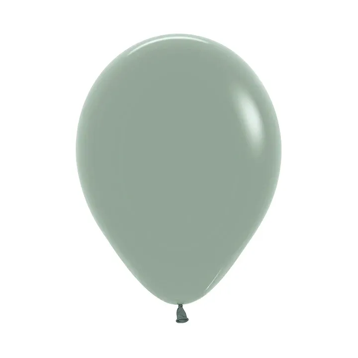 Globo Latex Redondo Pastel Dusk Verde Laurel R-9 * 50und Sempertex