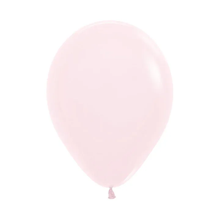 Globo Latex Redondo Pastel Mate Rosado R-9 * 50und Sempertex