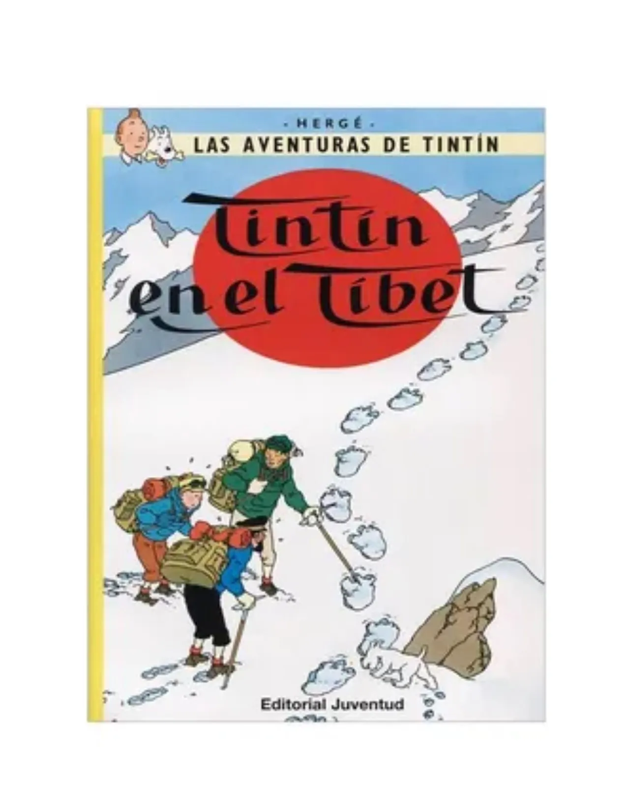 Tintin En El Tibet Tapa Blada