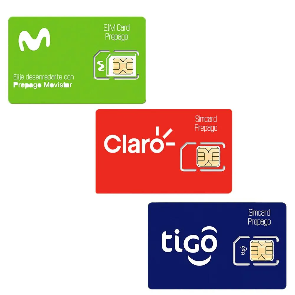 Sim Card Varios Operadores x1 