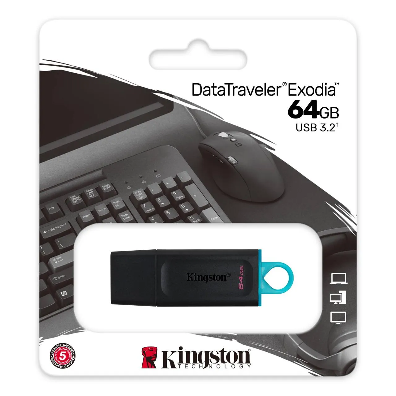 USB Kingstone 64 GB Original