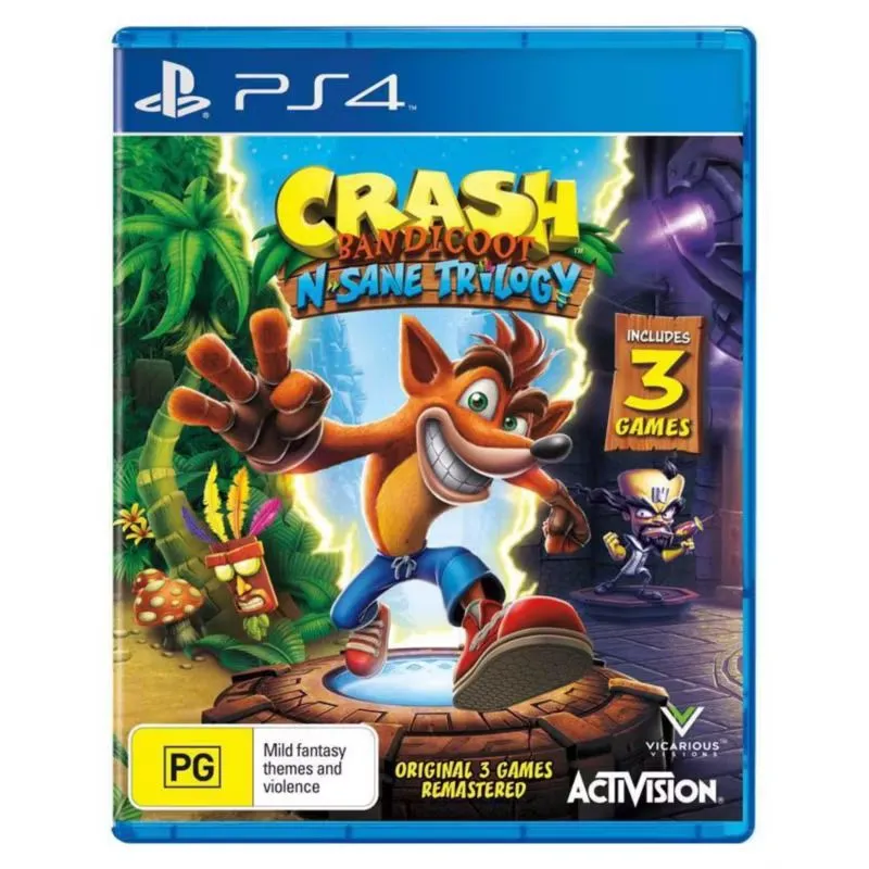 Juego Crash Bandicoot N-Sane Trylogy PS4