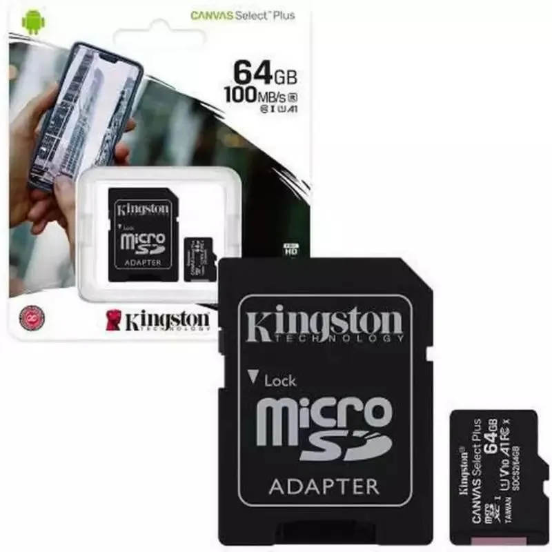 Micro SD Kingstone 64 GB Original