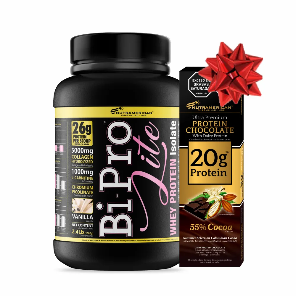 Bipro Lite 2.4 lb GRATIS Protein chocolate (70g)