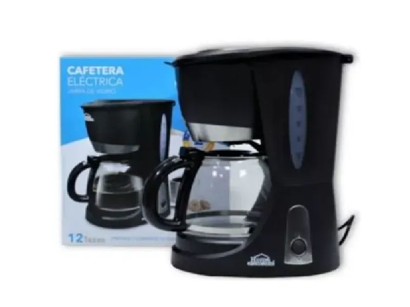 Cafetera Eléctrica Home Elements 6 Tazas Jarra De Vidrio