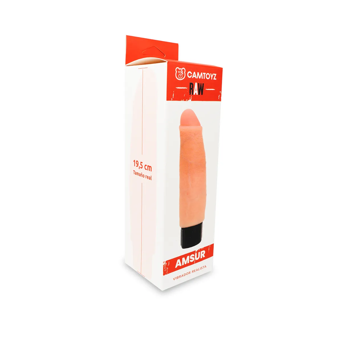 Vibrador Realista Amsur 19,5 Cm