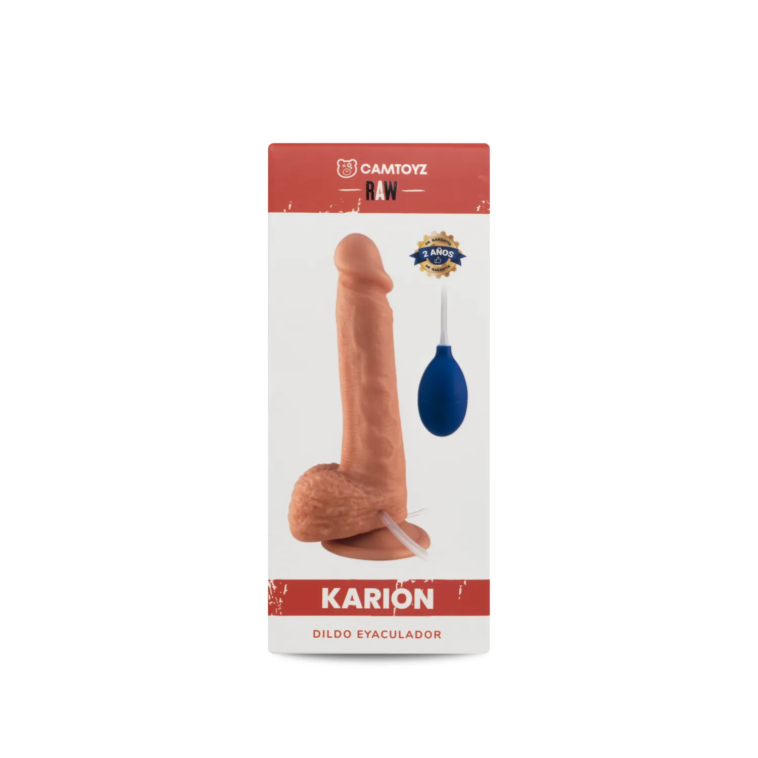 Dildo Realista Eyaculador Karion Raw