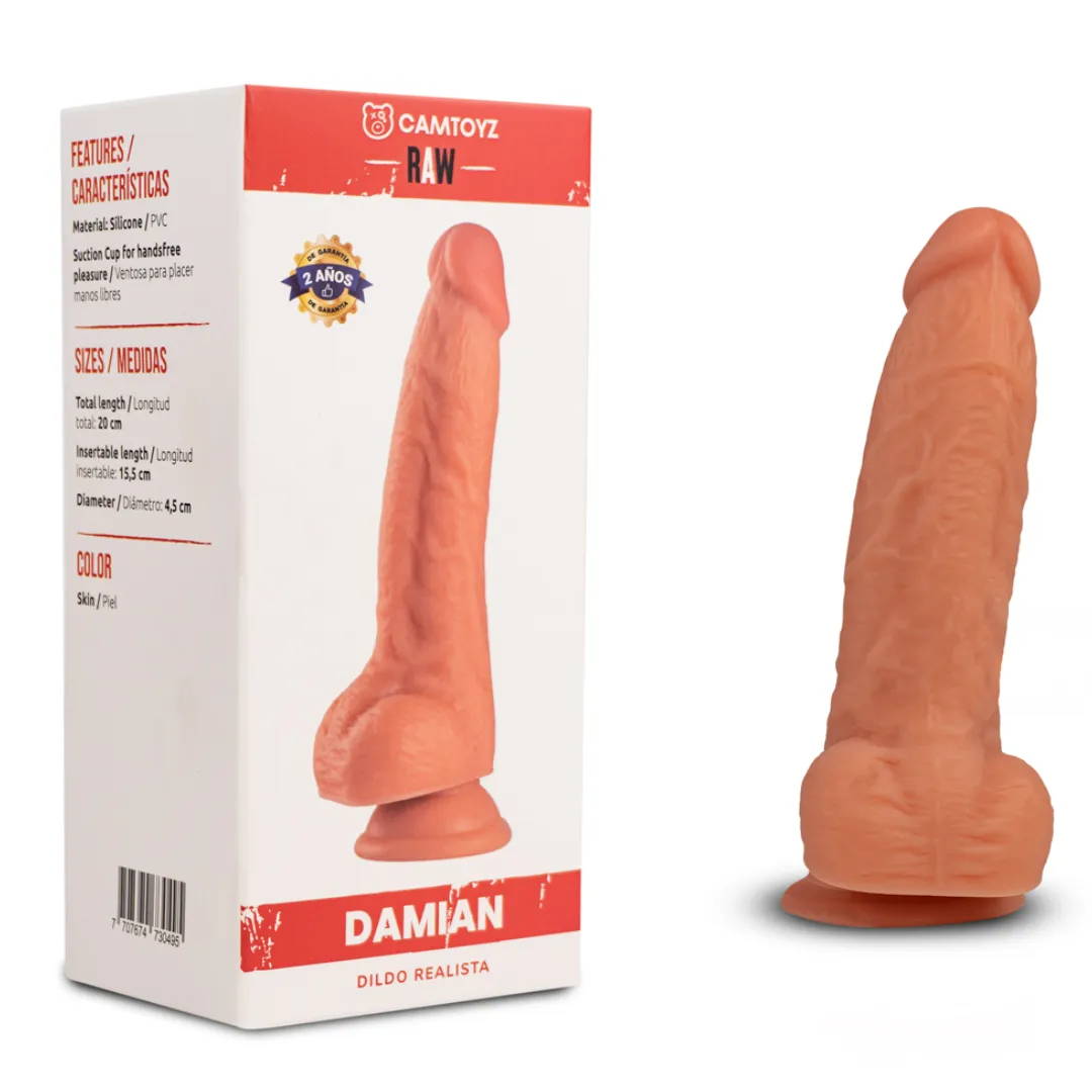 Dildo Realista Damian Raw